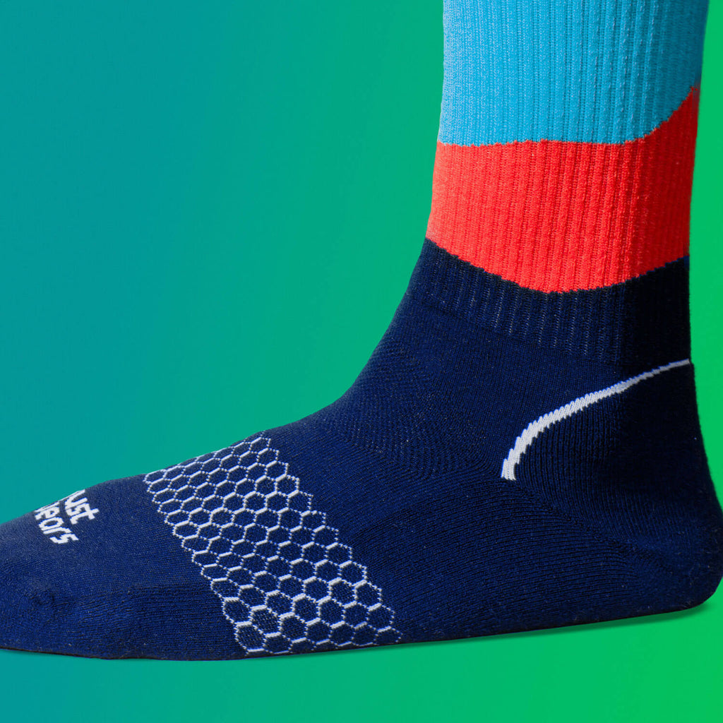 Performance Sports Socks (color - Blue Multi)